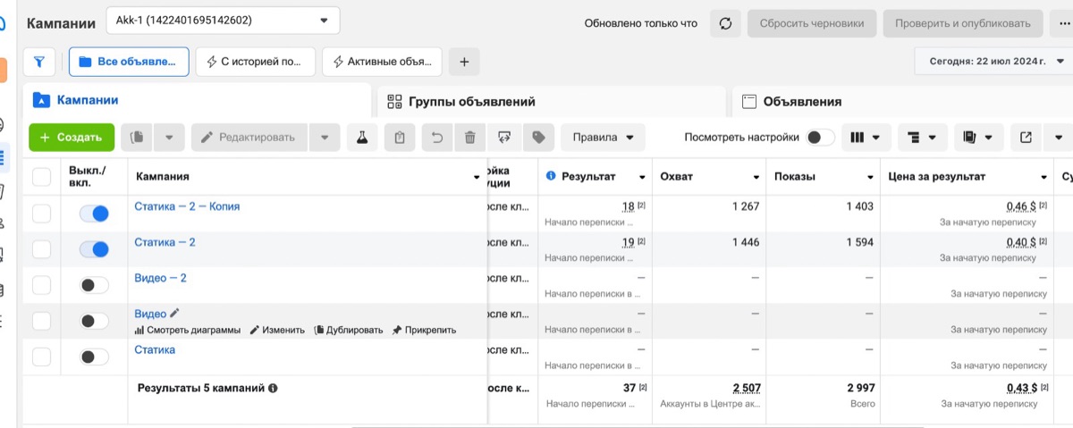 Результаты рекламы: «Живой Коллаген»